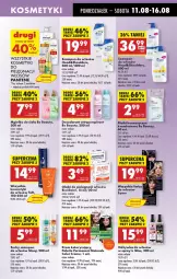Gazetka promocyjna Biedronka - Od Poniedziałku - Gazetka - ważna od 16.08 do 16.08.2025 - strona 53 - produkty: Palette, BIC, Odzywka do włosów, Pantene, Dezodorant, Color Creme, Taft, Leon, Płatki kosmetyczne, Szampon, Syoss, Be Be, Suchy szampon, Olej, Antyperspirant, Niuqi, Fa