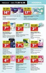 Gazetka promocyjna Biedronka - Od Poniedziałku - Gazetka - ważna od 16.08 do 16.08.2025 - strona 58 - produkty: Naturell, Rum, Gin, Gra, Papier, Ręcznik kuchenny, Bell, Discreet, Tera, Tampony, Papier toaletowy, Ręcznik, Chusteczki, Podpaski, Bella, Wkładki, Naturella