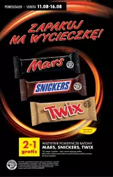 Gazetka promocyjna Biedronka - Od Poniedziałku - Gazetka - ważna od 16.08 do 16.08.2025 - strona 64 - produkty: Por, Twix, Snickers, Mars, Baton, Kakao