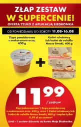 Gazetka promocyjna Biedronka - Od Poniedziałku - Gazetka - ważna od 16.08 do 16.08.2025 - strona 81 - produkty: Makaron, Por, Zupa, Zupa pomidorowa, Kotlet