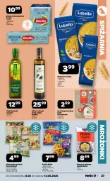 Gazetka promocyjna Netto - Od Poniedziałku - Gazetka - ważna od 13.06 do 13.06.2026 - strona 27 - produkty: Lubella, Pierogi, Makaron, Kujawski, Ryż, Gin, Bell, Penne, Spaghetti, Oliwa z oliwek, Bella, Frytki, Barilla, Olej, Mieszanka warzyw, Fa, Oliwa