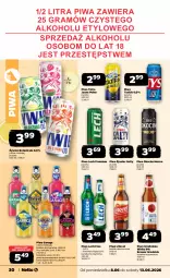 Gazetka promocyjna Netto - Od Poniedziałku - Gazetka - ważna od 13.06 do 13.06.2026 - strona 30 - produkty: Piwa, Piwo, Koc, Gra, Tyskie, Tatra, Limonka, Okocim, Mięta, Lech Premium