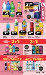 Gazetka promocyjna Netto - Od Poniedziałku - Gazetka - ważna od 13.06 do 13.06.2026 - strona 31 - produkty: Sok, Por, Mus, Gin, Gra, Napój energetyczny, Red Bull, Ice tea, Ananas, Coca-Cola, Napoje, Lack, Lipton, Napój izotoniczny, Napój gazowany, Szyna, Oshee, Woda mineralna, Woda, Napój, Nektar, Grejpfrut, Hortex