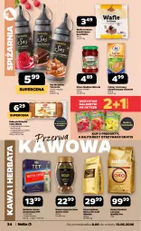 Gazetka promocyjna Netto - Od Poniedziałku - Gazetka - ważna od 13.06 do 13.06.2026 - strona 34 - produkty: Kawa rozpuszczalna, Sos, Gra, Cukier, Kawa ziarnista, Brit, Kawa mielona, Kawa, Diamant, Bułeczki, Herbata czarna, Dżem, Wafle, Galaretki, Lavazza, Mocca Fix Gold, Cukier trzcinowy, Woseba, Herbata, Gala, Wafle tortowe