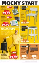 Gazetka promocyjna Kaufland - OFERTA TYGODNIA - Gazetka - ważna od 21.07 do 21.07.2021 - strona 46 - produkty: Ciśnieniomierz, Top, Sok, Por, Gra, Rura, Stołek, Torba, Półka, Isana, Krzesło, Siedzisko, Waga, Dźwig