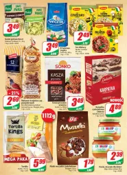 Gazetka promocyjna Dino - Gazetka - Gazetka - ważna od 09.11 do 09.11.2021 - strona 6 - produkty: HiPP, Makaron, Sos, Ser, Mus, Gry, Winiary, Karp, Tortilla, Serek, Babuni, Sonko, Dzieci, Deser, Delecta, Vegeta, Kasza, Kasza gryczana, Bakalland, Knorr, Danie gotowe