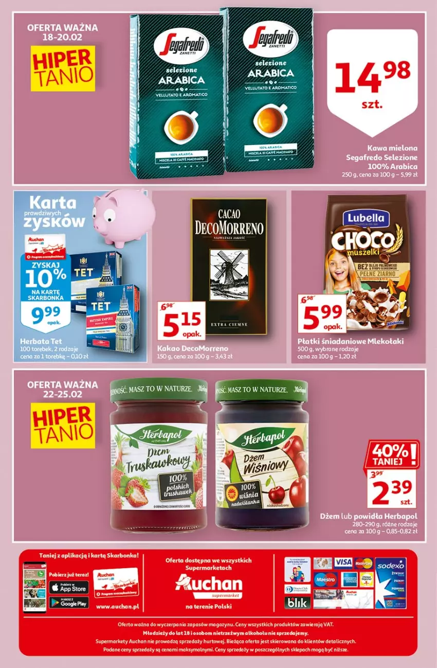 Gazetka promocyjna Auchan - Hiper porządki Supermarkety - ważna 18.02 do 25.02.2021 - strona 12 - produkty: Bell, Bella, Fa, Lubella
