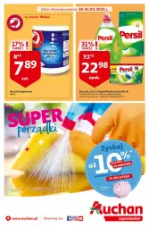 Gazetka promocyjna Auchan - Hiper porządki Supermarkety - Gazetka - ważna od 25.02 do 25.02.2021 - strona 1 - produkty: Ser, Papier, Persil, Ręcznik, Kapsułki do prania