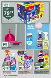 Gazetka promocyjna Auchan - Hiper porządki Supermarkety - Gazetka - ważna od 25.02 do 25.02.2021 - strona 2 - produkty: Ludwik, NBA, Mop, Zawieszki, Rama, Bref, Kret, Cillit Bang, Vileda, Wiadro, Fa