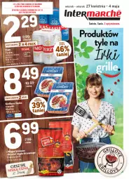 Gazetka promocyjna Intermarche - Grill majowy - Gazetka - ważna od 04.05 do 04.05.2021 - strona 1 - produkty: Piwa, Piwo, Gra, Węgiel drzewny, Tyskie, Morliny, Grill