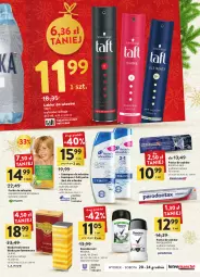 Gazetka promocyjna Intermarche - Gazetka Intermarche - Gazetka - ważna od 24.12 do 24.12.2022 - strona 43 - produkty: Woda perfumowana, Rexona, Dezodorant, Perfum, Pasta do zębów, Taft, Parodontax, Woda toaletowa, Szampon, La Rive, Garnier, Lakier do włosów, Odżywka, Woda, Blend-a-Med, Lakier, Farba do włosów, Fa