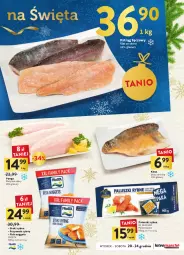 Gazetka promocyjna Intermarche - Gazetka Intermarche - Gazetka - ważna od 24.12 do 24.12.2022 - strona 9 - produkty: Frosta, Pstrąg tęczowy, Stek, Karp, Paluszki rybne, Panga, Pstrąg, Lazur