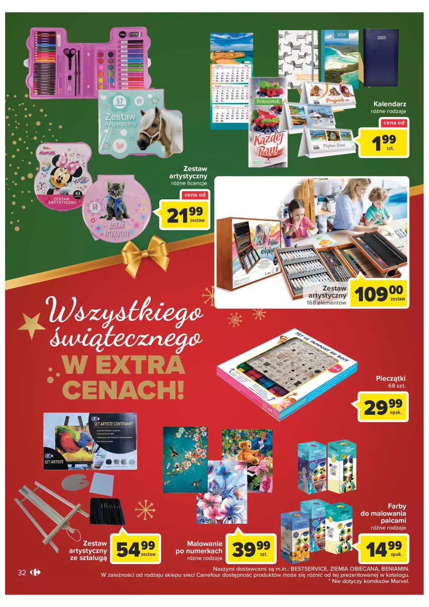 Gazetka promocyjna Carrefour - Gazetka Carrefour - ważna 19.12 do 24.12.2022 - strona 32 - produkty: Kalendarz