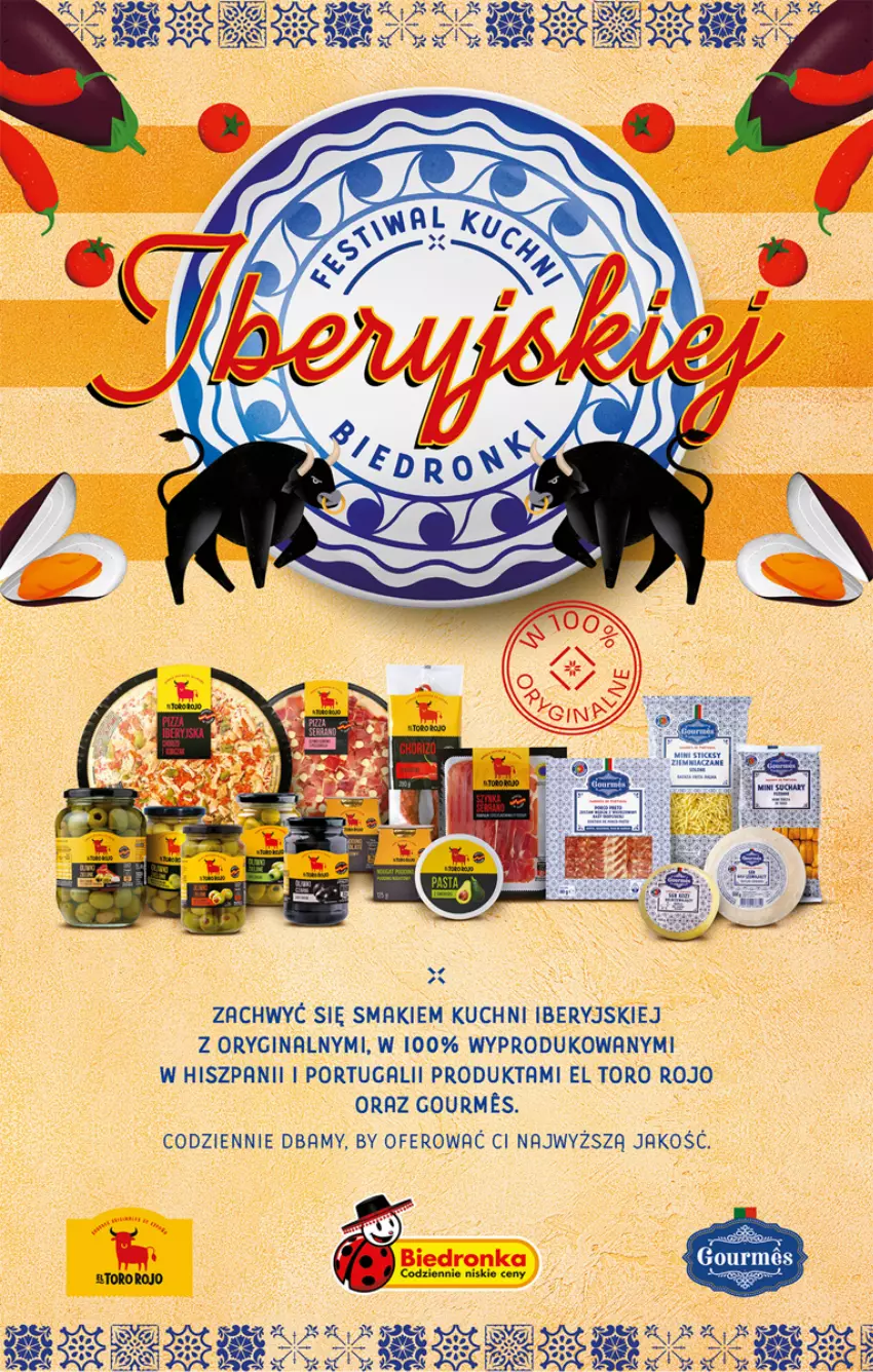 Gazetka promocyjna Biedronka - Festiwal kuchni iberyjskiej - ważna 27.06 do 03.07.2024 - strona 1 - produkty: Gin, Por