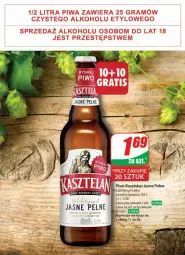 Gazetka promocyjna Dino - Gazetka - ważna od 02.04 do 02.04.2024 - strona 46 - produkty: Piwo, Kasztelan, Carlsberg