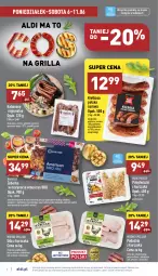Gazetka promocyjna Aldi - Pełny katalog - Gazetka - ważna od 11.06 do 11.06.2022 - strona 4 - produkty: Kurczak, Sos, Por, Mięsne specjały, Lodówka, Polędwiczki z kurczaka, Kabanos, Grill, Kiełbasa