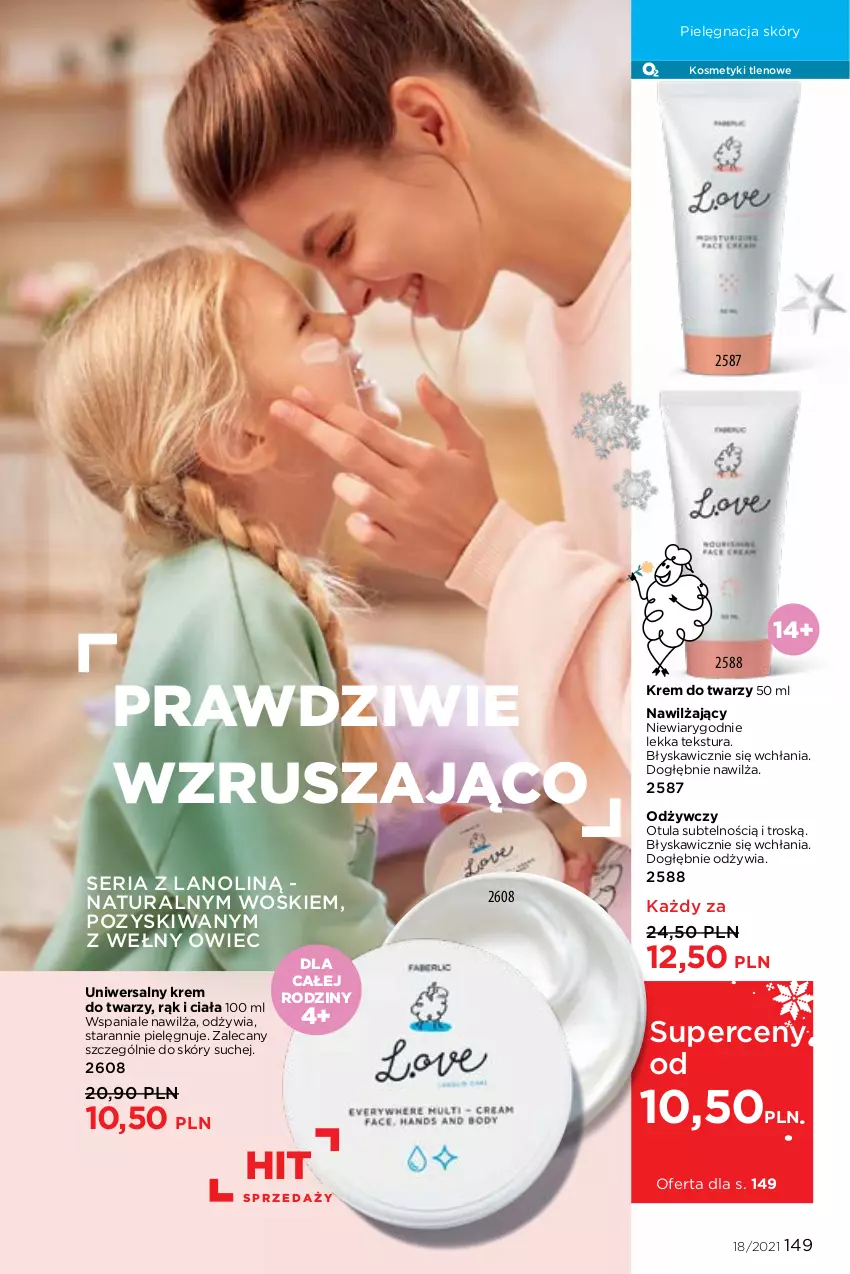 Gazetka promocyjna Faberlic - Gazetka - ważna 06.12 do 26.12.2021 - strona 149 - produkty: Krem do twarzy, Pielęgnacja skóry, Ser