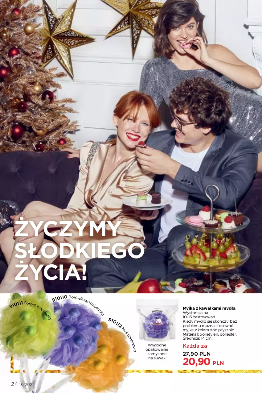 Gazetka promocyjna Faberlic - Gazetka - ważna 06.12 do 26.12.2021 - strona 24 - produkty: Kawa, Mydło