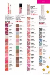 Gazetka promocyjna Faberlic - Gazetka - Gazetka - ważna od 26.12 do 26.12.2021 - strona 107 - produkty: Makijaż, Top, Ser, Pur, Mus, Gra, Błyszczyk do ust, Granat, Cień, Kawa, Tera, Konturówka do ust, Perła, Kredka, Olej