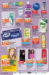 Gazetka promocyjna E Leclerc - Gazetka - ważna od 04.04 do 04.04.2026 - strona 44 - produkty: Fructis, Naturell, Corega, Palmolive, Listerine, Papier, Krem uniwersalny, Papier toaletowy, Mola, Szampon, Syoss, Podpaski, Garnier, Lirene, Colgate, Antyperspirant, Nivea, Farba do włosów, Naturella, LG, Fa