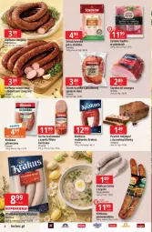 Gazetka promocyjna E Leclerc - Gazetka - ważna od 04.04 do 04.04.2026 - strona 6 - produkty: Krakus, Sok, Gra, Sokołów, Madej Wróbel, Pasztet, Wawel, Szynka, Kiełbasa biała, Kabanos, Kiełbasa, Olewnik