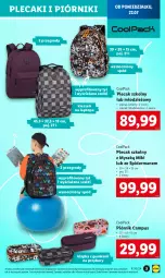 Gazetka promocyjna Lidl - KATALOG GOTOWI DO SZKOŁY - Gazetka - ważna od 31.08 do 31.08.2024 - strona 5 - produkty: Top, Spiderman, Piórnik, Plecak, Mysz