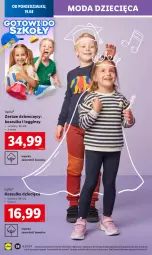 Gazetka promocyjna Lidl - KATALOG GOTOWI DO SZKOŁY - Gazetka - ważna od 31.08 do 31.08.2024 - strona 60 - produkty: Sok, Gin, Kosz, Koszulka, Moda, Legginsy, Dzieci