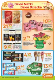 Gazetka promocyjna Gama - Gazetka Gama - Gazetka - ważna od 26.05 do 26.05.2023 - strona 5 - produkty: Piec, Cukier, Królewski, Lindor, Big Milk, Wawel, Lody, Mleczko, Czekolada, Zielona Budka, Cukierki, Lindt
