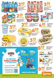 Gazetka promocyjna Gama - Gazetka Gama - Gazetka - ważna od 26.05 do 26.05.2023 - strona 7 - produkty: Mozzarella, Piec, Jogurt naturalny, Ser, Mus, Gra, Salami, Twaróg, Rama, Jogurt, Napój roślinny, Serek, Margaryna, Bakoma, Galbani, Kubek, Słynne, Finuu, Alpro, Napój, Jogurt pitny