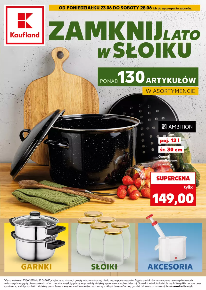 Gazetka promocyjna Kaufland - Kaufland - ważna 23.06 do 28.06.2025 - strona 1