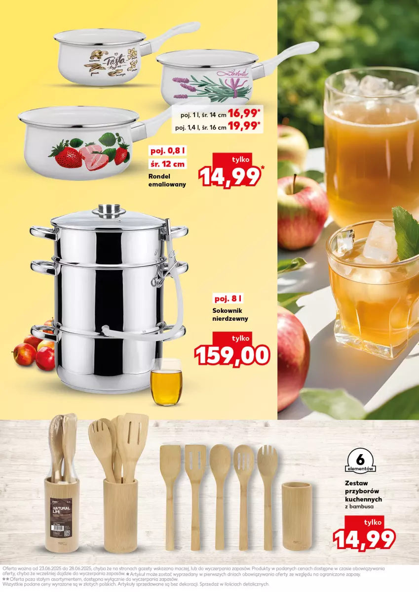Gazetka promocyjna Kaufland - Kaufland - ważna 23.06 do 28.06.2025 - strona 7 - produkty: Rondel, Sok