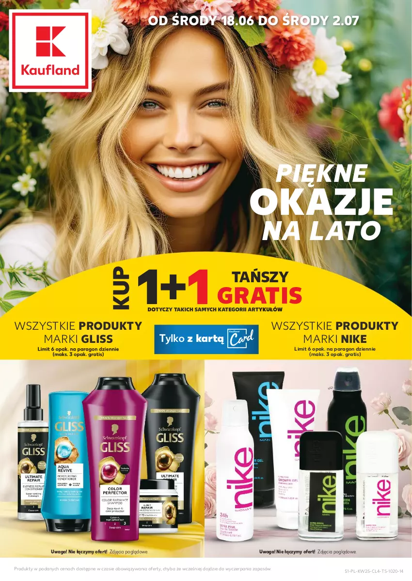 Gazetka promocyjna Kaufland - Kaufland - ważna 18.06 do 02.07.2025 - strona 1 - produkty: Gra, Nike, Waga