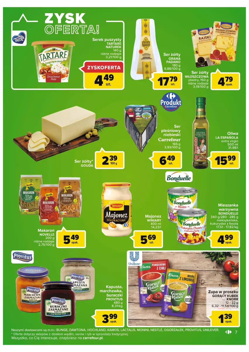 Gazetka promocyjna Carrefour - Gazetka Market - ważna 31.05 do 11.06.2022 - strona 7 - produkty: Bonduelle, Buraczki, Fa, Knorr, Kubek, Ryż, Zupa