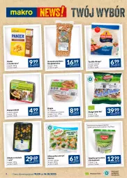 Gazetka promocyjna Makro - Najlepsze oferty - oferta z alkoholem - Gazetka - ważna od 16.10 do 16.10.2023 - strona 4 - produkty: Sałatka, Oliwki, Tortilla, Podgrzybki, Dega, Sałat, Bajgle, Groszek, Mieszanka warzyw