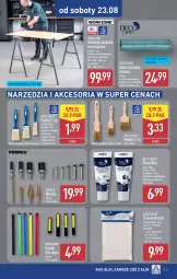 Gazetka promocyjna Aldi - Artykuły przemysłowe i tekstylia - Gazetka - ważna od 23.08 do 23.08.2025 - strona 11 - produkty: Mata ochronna, Por, Klej, Lazur, Dźwig, Lakier, Masa szpachlowa, Fa
