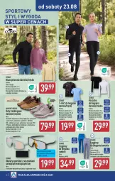 Gazetka promocyjna Aldi - Artykuły przemysłowe i tekstylia - Gazetka - ważna od 23.08 do 23.08.2025 - strona 12 - produkty: Por, Mop, Gin, Woreczek, Buty, Kosz, T-shirt, Bluza polarowa, Koszulka, Sport, Legginsy, Bluza, LG