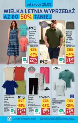 Gazetka promocyjna Aldi - Artykuły przemysłowe i tekstylia - Gazetka - ważna od 23.08 do 23.08.2025 - strona 4 - produkty: Bermudy, Kosz, T-shirt, Koszulka, Rower, Moda, Spodnie, Sukienka, Fa