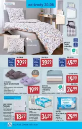 Gazetka promocyjna Aldi - Artykuły przemysłowe i tekstylia - Gazetka - ważna od 23.08 do 23.08.2025 - strona 6 - produkty: Pochłaniacz wilgoci, Top, Kapcie, Pościel, Poszewka, Prześcieradło, Pokrowiec, LG, Fa