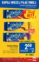 Gazetka promocyjna PoloMarket - Gazetka pomocyjna - Gazetka - ważna od 29.11 do 29.11.2022 - strona 5 - produkty: Ciastka, Delicje