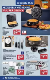 Gazetka promocyjna Aldi - Pełna oferta - Gazetka - ważna od 24.10 do 24.10.2026 - strona 50 - produkty: Piec, Miseczka, Termometr, Gofrownica, Forma do pieczenia, Wałek, Waga, Szpatułka, LG