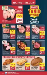 Gazetka promocyjna Aldi - Pełna oferta - Gazetka - ważna od 24.10 do 24.10.2026 - strona 8 - produkty: Kurczak, Sati, Croissant, Szynka, Chleb