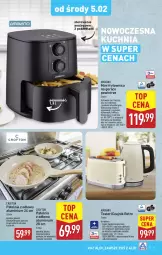 Gazetka promocyjna Aldi - Artykuły przemysłowe i tekstylia - Gazetka - ważna od 01.02 do 01.02.2025 - strona 3 - produkty: Top, Sok, Gra, Rama, Czajnik, Kuchnia, Kosz, Toster, Zegar, Patelnia