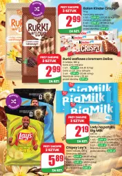 Gazetka promocyjna Dino - Weekendowe okazje - Gazetka - ważna od 18.07 do 18.07.2026 - strona 2 - produkty: Big Milk, Chipsy, Deliss, Lody, Rurki, Baton, Lay’s, Kinder