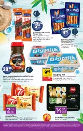 Gazetka promocyjna Stokrotka - Stokrotka Express - Gazetka - ważna od 05.07 do 05.07.2023 - strona 2 - produkty: Warzywa, Kawa rozpuszczalna, Rama, Jaja, Parówki, Big Milk, Kawa, Lody, Lack, Tarczyński, Rogal, Algida, Sushi, Morliny, Owoce, Kabanos, Kakao, Berlinki, LG