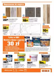 Gazetka promocyjna Obi - Gazetka OBI - Gazetka - ważna od 14.09 do 14.09.2021 - strona 9 - produkty: Por, Gra, Finish, Farba lateksowa, Mola, Dekoral, Gres, Dulux, Fa