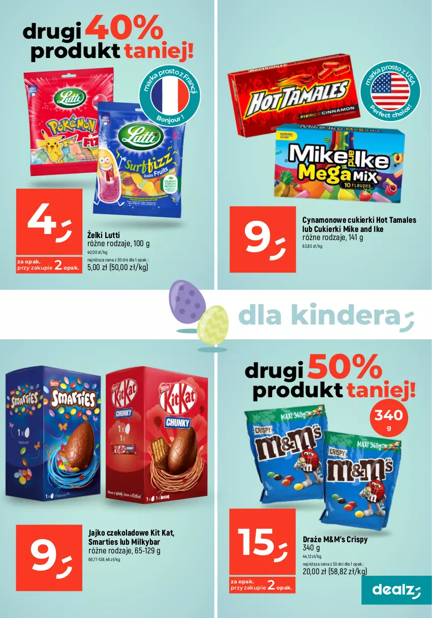 Gazetka promocyjna Dealz - MAKE A DEALZ - ważna 14.03 do 20.03.2024 - strona 17 - produkty: Cukier, Cukierki, Kinder, Kit Kat