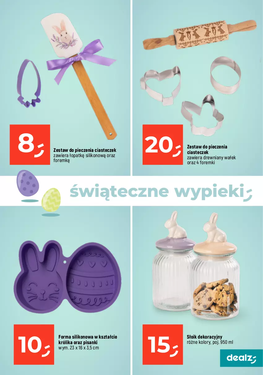 Gazetka promocyjna Dealz - MAKE A DEALZ - ważna 14.03 do 20.03.2024 - strona 23 - produkty: Foremki, Królik, Papier, Piec, Sanki, Wałek