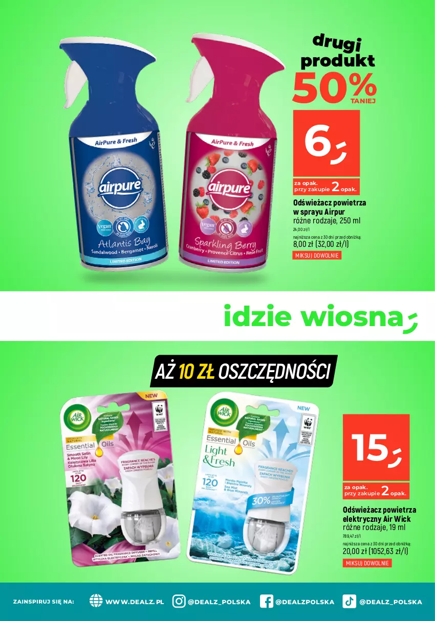 Gazetka promocyjna Dealz - MAKE A DEALZ - ważna 14.03 do 20.03.2024 - strona 38 - produkty: Air Wick, Odświeżacz powietrza, Pur