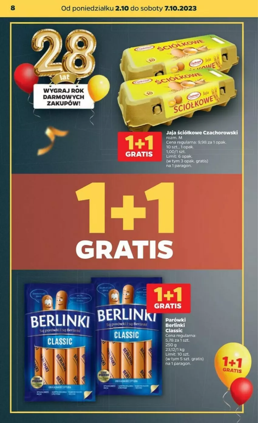 Gazetka promocyjna Netto - ważna 02.10 do 07.10.2023 - strona 27 - produkty: Berlinki, Gra, Jaja