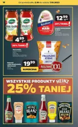Gazetka promocyjna Netto - Gazetka - ważna od 07.10 do 07.10.2023 - strona 10 - produkty: Ketchup, Sos, Ser, Paluszki rybne, Szynka konserwowa, Szynka, Gala